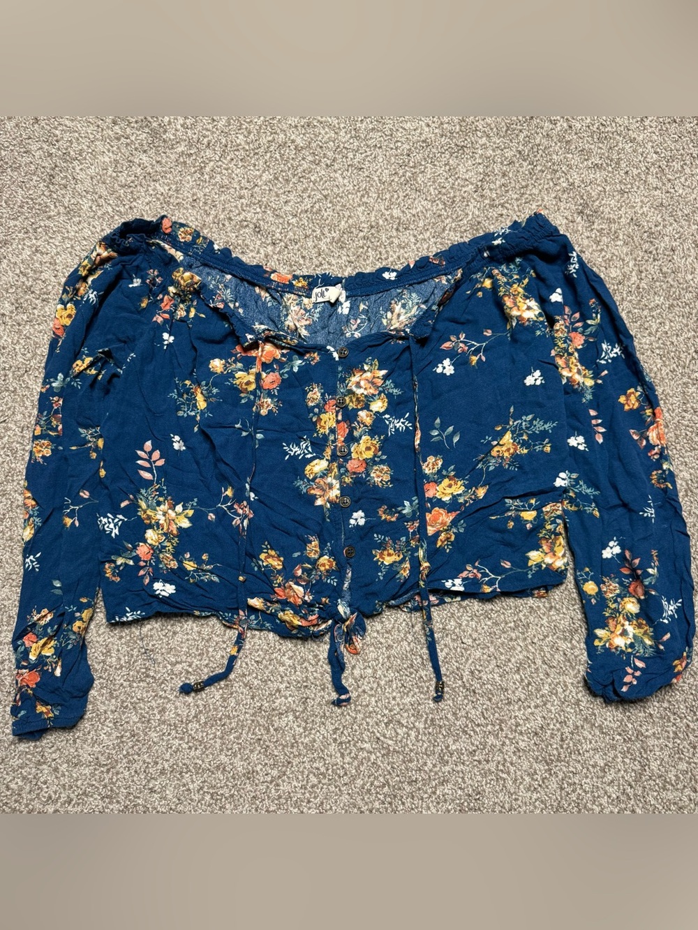 Off shoulder top
